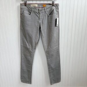 Pilcro & the Letterpress The Stet Sky/Ciel Gray Slim Ankle Jeans Size 28 NEW